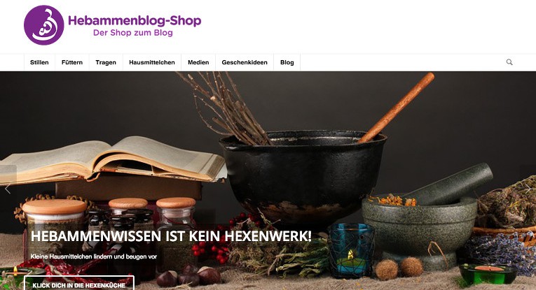 Der Shop von Hebammeblog.de