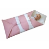 Babyschlafsack Träumer - Rosé mit Baby