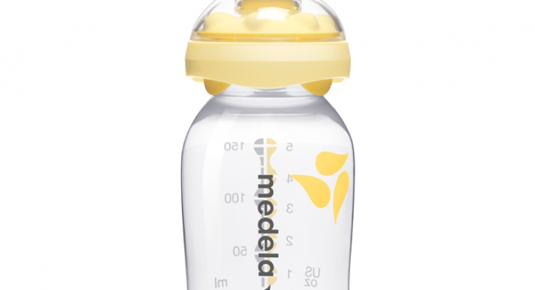 Medela Nuckelflasche 150 ml inkl. Calma Muttermilchsauger