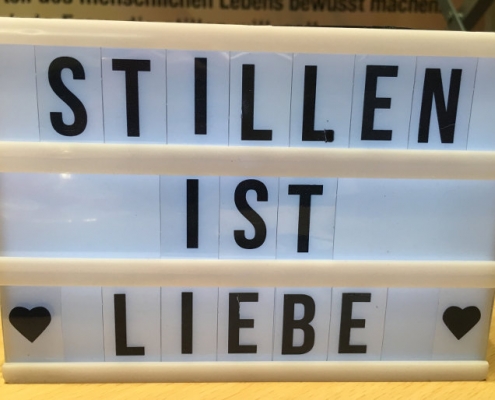 Stillen ist Liebe