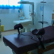 Kreissaal im indonesischen Krankenhaus von Medan-Indonesien