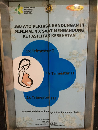 Vorsorge-Aufklärung im Krankenhaus in Medan