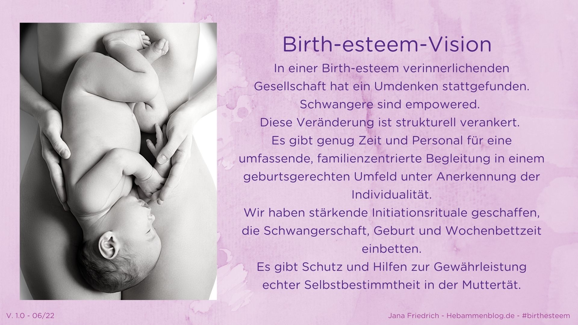 Birth-esteem-Konzept & Vision - Slide 17